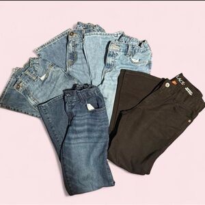 Bundle of 7 boy jeans in size 8